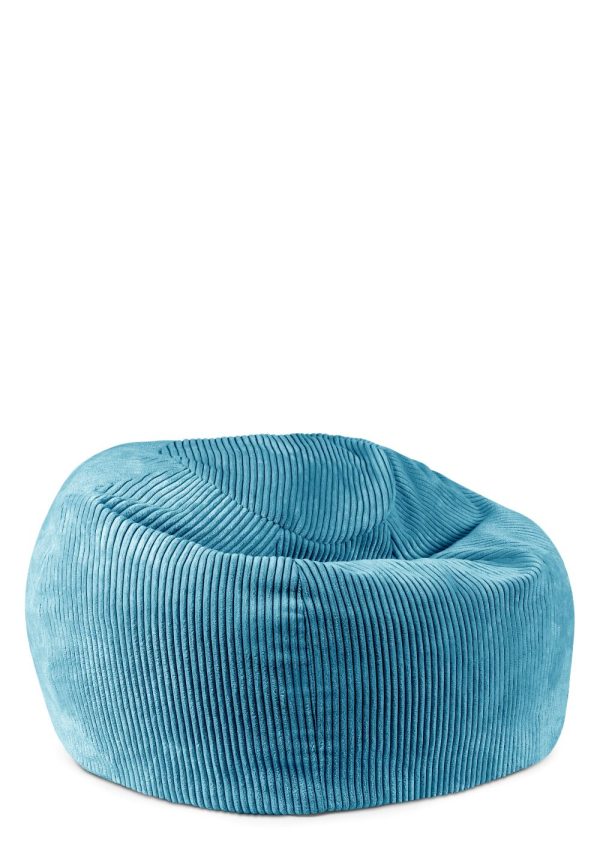 Sitzsack Cord Lagune Blau Online – Bild 3