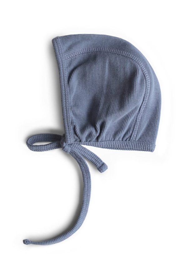 Baby Bonnet gerippt tradewinds Im Angebot