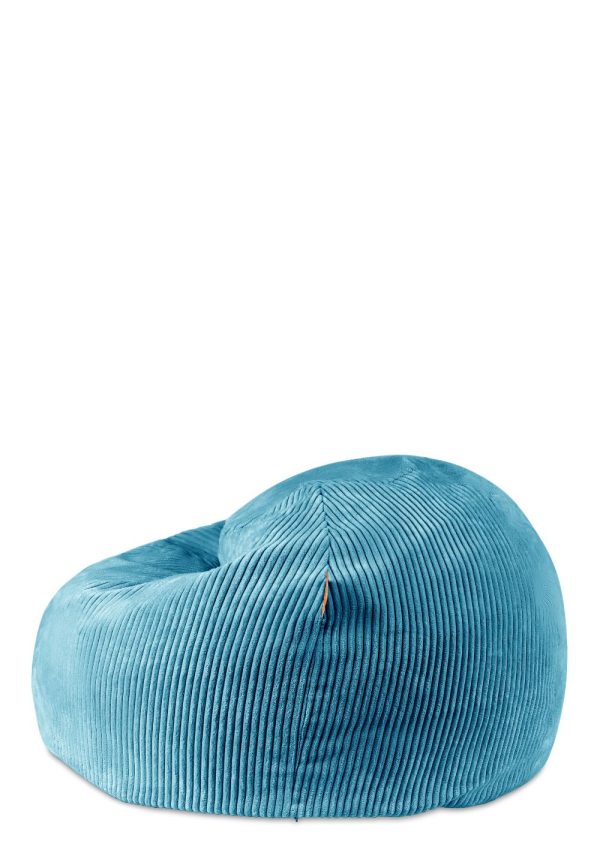 Sitzsack Cord Lagune Blau Online – Bild 4