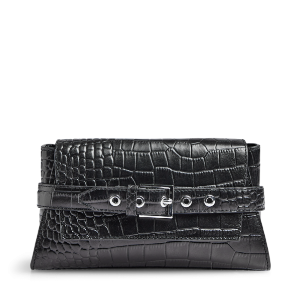 YvetteMBG Clutch, Croco Online-Schn?ppchen