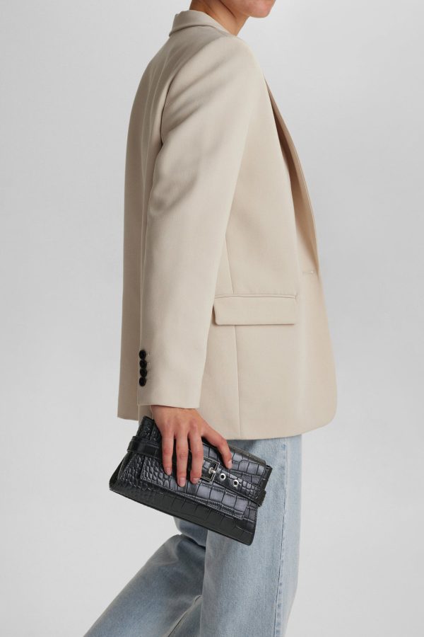 YvetteMBG Clutch, Croco Online-Schn?ppchen – Bild 3