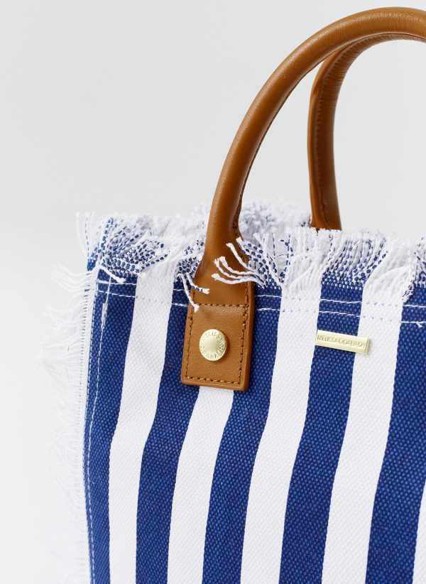 Porto Cervo Navy Nautical Tote Im Angebot – Bild 2